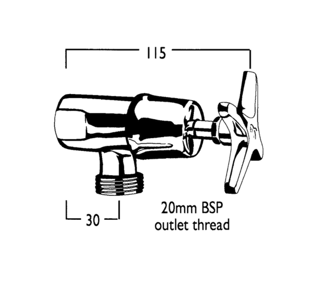 BA3047 Line Drawing