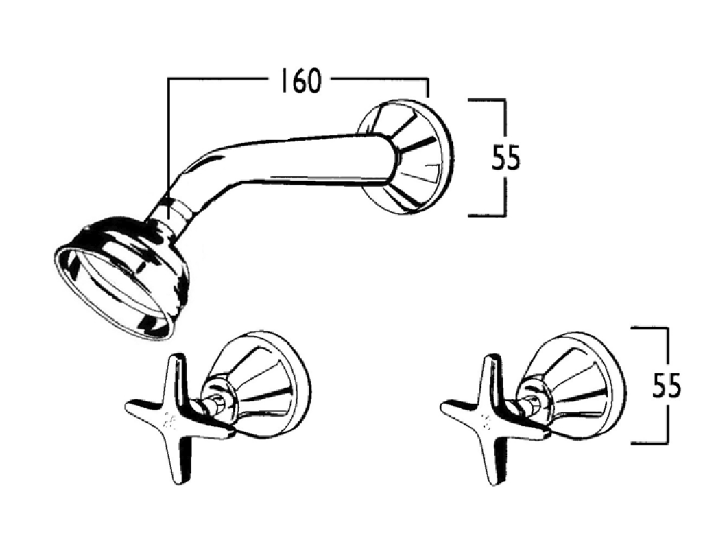 BA3332 Line Drawing