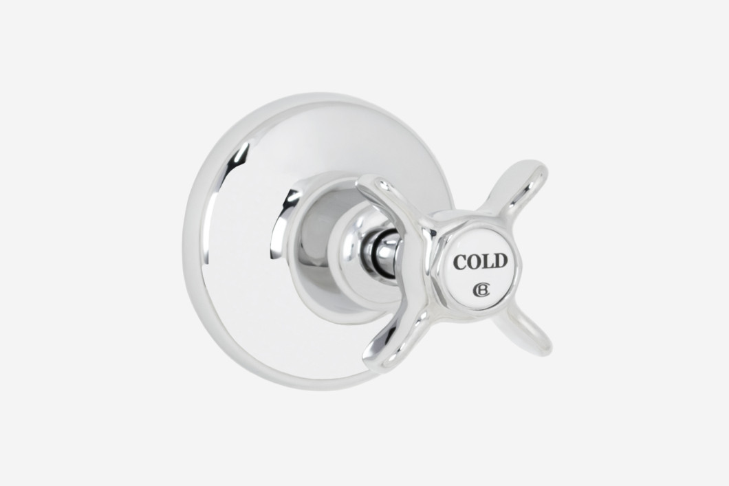 Photo: HE2043 in Chrome Plate (CP) finish - Cold Indicator shown