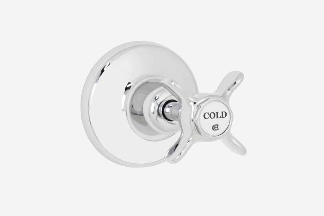 Photo: HE2063 in Chrome Plate (CP) finish - Cold Indicator shown