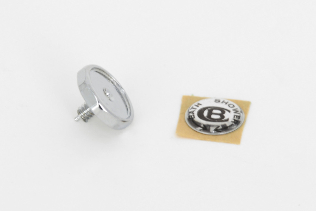 Photo: PA1630 in Chrome Plate (CP) finish with standard indicator