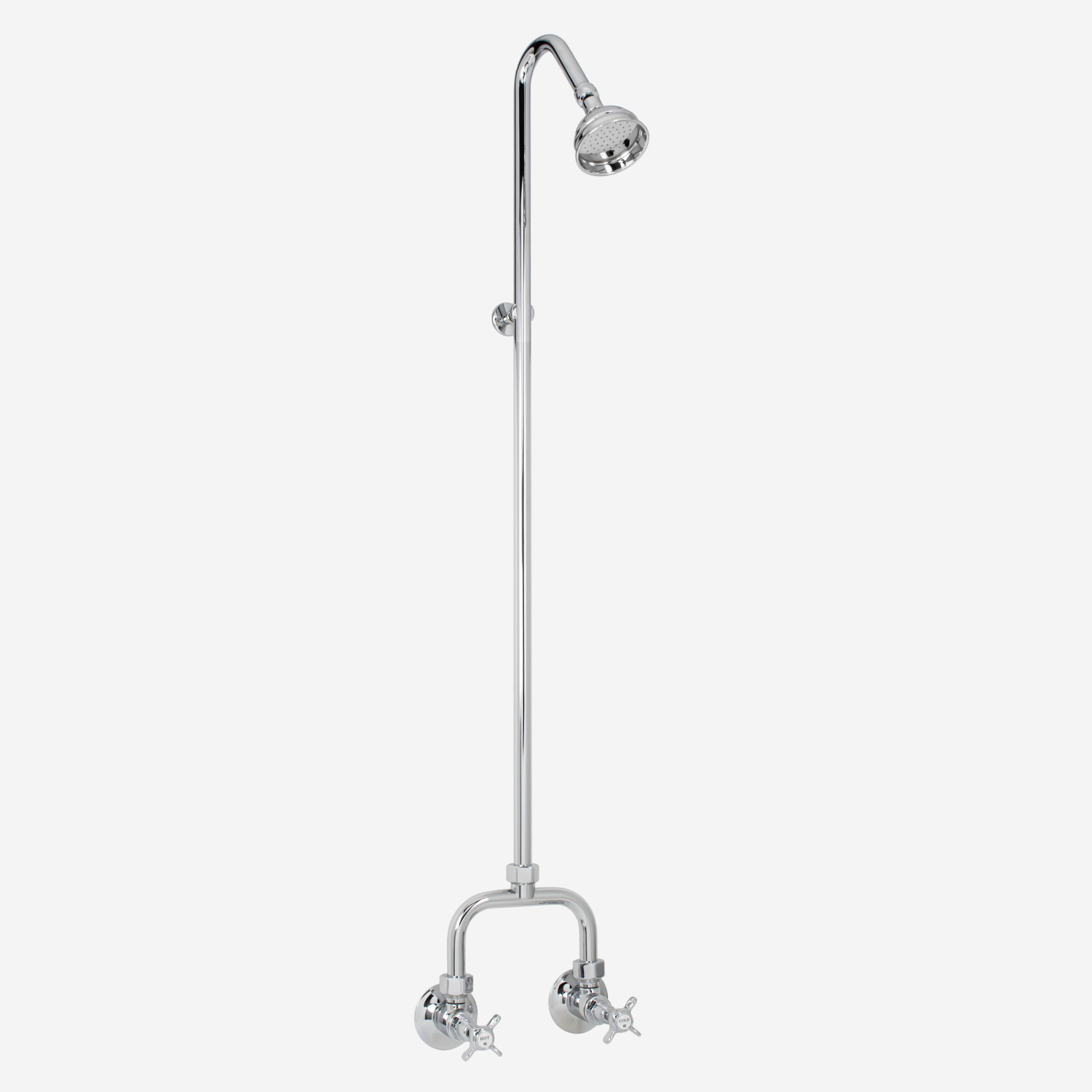 CB | Heritage Alcove Shower Set with Gooseneck Riser - Exposed Shower ...