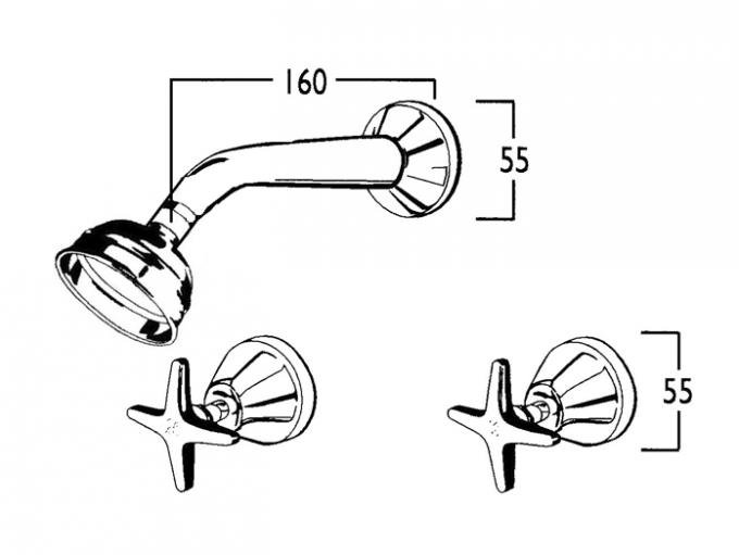 BA3332 Line Drawing