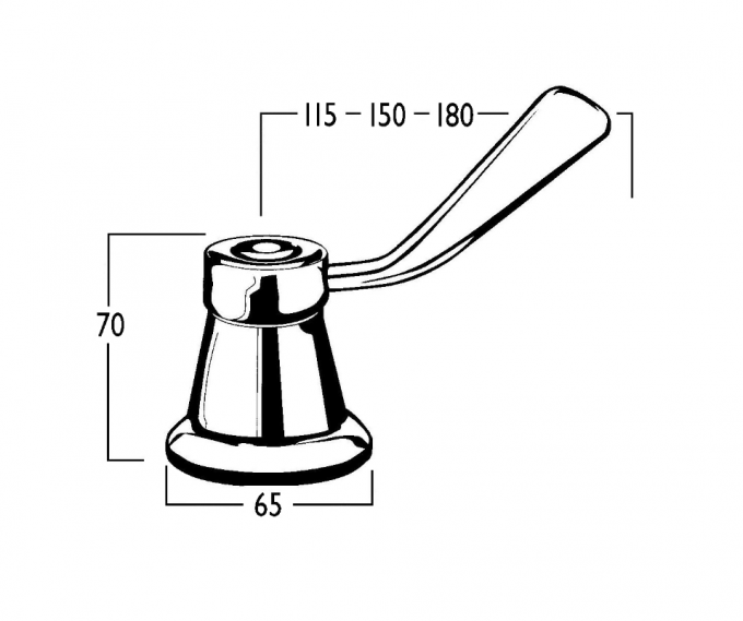 CL2543 Line Drawing