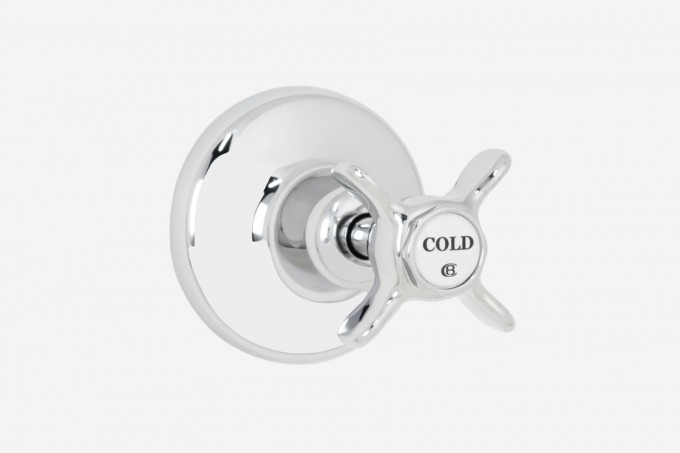 Photo: HE2043 in Chrome Plate (CP) finish - Cold Indicator shown