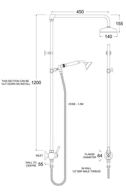 SA9609 Line Drawing