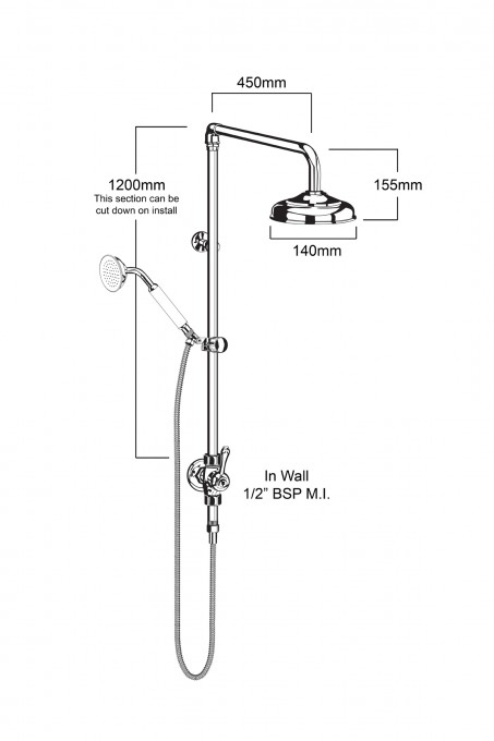 SA9609 Line Drawing