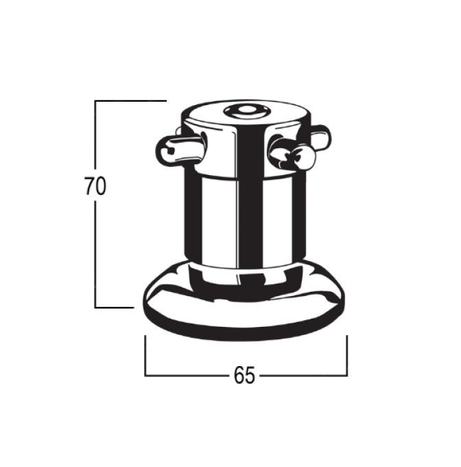 TC2543 Line Drawing