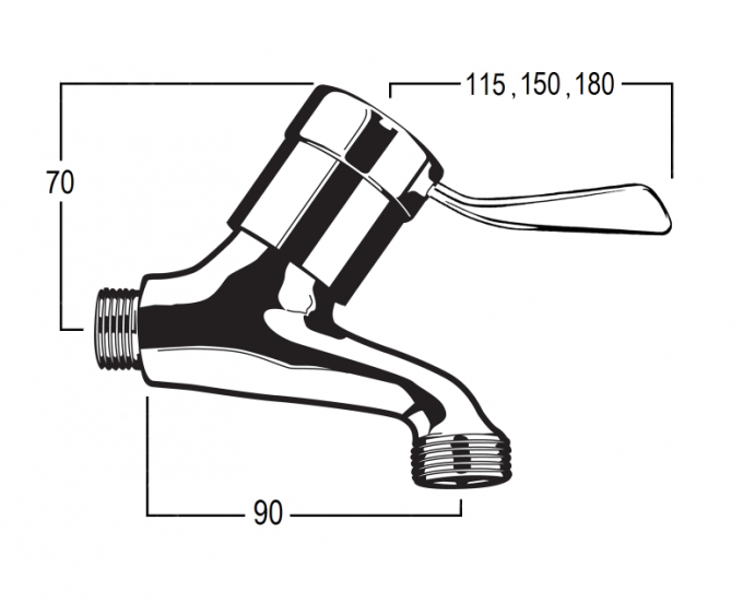 TF0563 Line Drawing