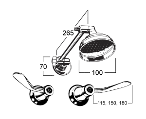 CL3551 Line Drawing