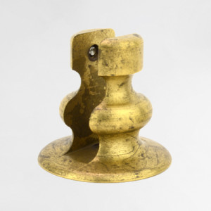 Photo: HE7098 in Raw Brass (RB) finish - colours will vary for this item in this finish