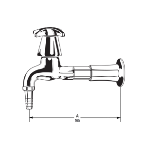 LB1 Line Drawing - Celestial Handle Pictured