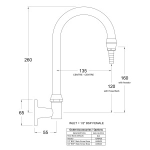 SA8140 (LB14) Line Drawing