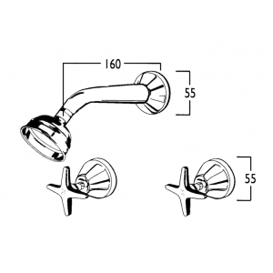 BA3332 Line Drawing