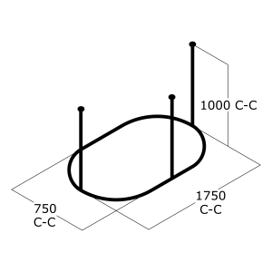 SA7107 Line Drawing