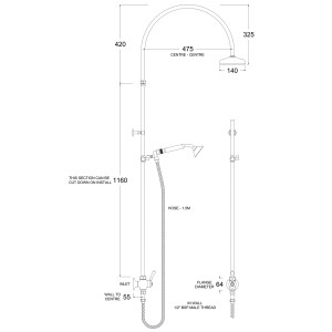 SA9615 Line Drawing