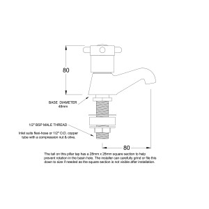 TC0585 Line Drawing