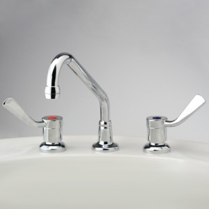 Photo: TF4839 in Chrome Plate (CP) finish with 115mm Levers