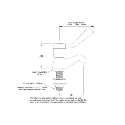 TF0585 Line Drawing