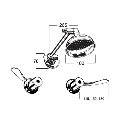 TF3551 Line Drawing