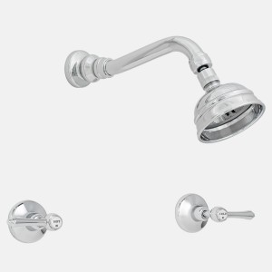 Olde Adelaide Shower Set with Roulette Lever Handles