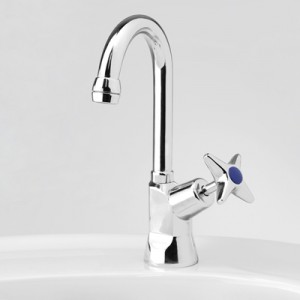 Bellevue Drinking Water Pillar Tap with Swivel Gooseneck Outlet