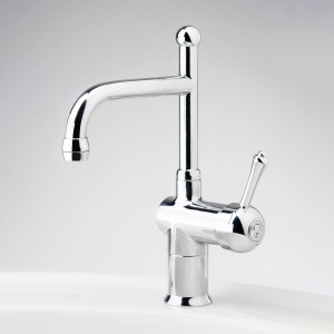 Roulette Lever Flick Mixer with Basin Victor Outlet