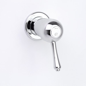 Roulette Lever Standalone In Wall Diverter with Small Cover Plate
