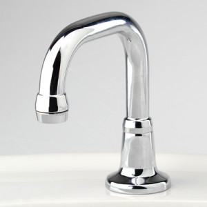 Hob Swivel Basin Square Spout (130mm Reach)