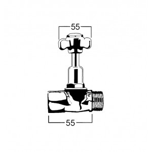 Heritage Male & Female Stopcock 15 BSP