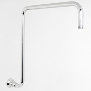 Heritage Square Gooseneck Shower Arm Only