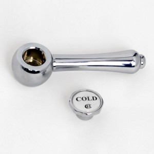 Roulette Lever Handle with Octagonal Button and Indicator Only