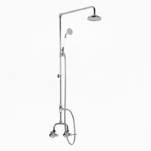 Roulette Lever Alcove Shower Set with Handshower & 1.5m Hose