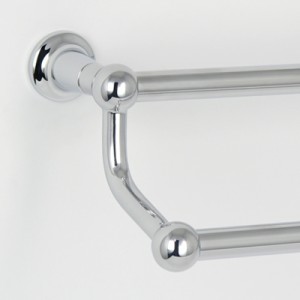 Roulette Double Towel Rail - 1200mm Long