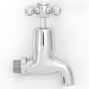 Roulette Bibcock with Male Inlet and Plain Nose