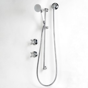 Roulette Sliding Rail Shower Kit