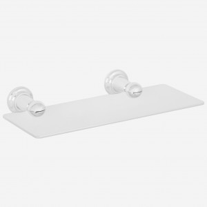 Roulette Solid Brass Shower Shelf - 100mm Wide x 250mm Long