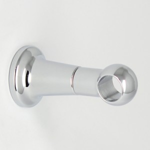 Roulette Single Towel Rail - Centre Bracket Only