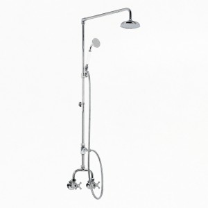 Roulette Alcove Shower Set with Handshower & 1.5m Hose
