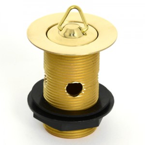 Solid Brass Plug & Waste - 32 x 80 - With Overflow