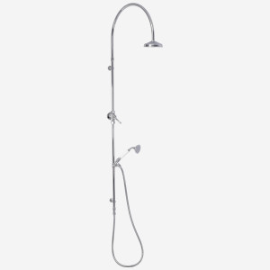 Twin Arch Shower with High 458 Diverter