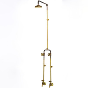 CB Steampunk Tubular Bath/Shower Set