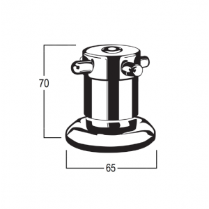 Torrens Capstan Wall Top Assembly