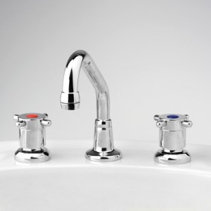 Torrens Capstan Basin Set with Swivel Upswept Outlet