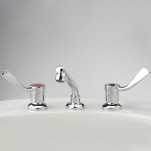 Torrens Flared Lever Basin Set with Fixed Torrens Outlet