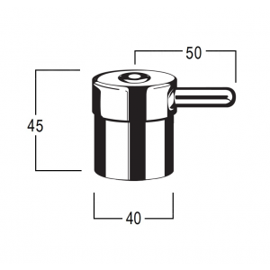 Torrens Lever Handle (Head - Button - Skirt)