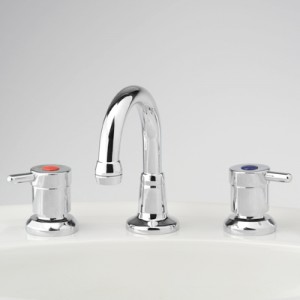 Torrens Lever Basin Set with Swivel Gooseneck Outlet