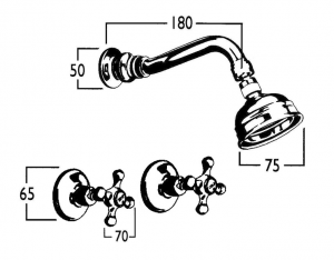 BA1332 Line Drawing 