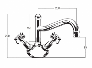 BA1519 Line Drawing