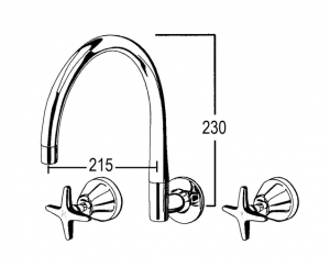 BA3314 Line Drawing